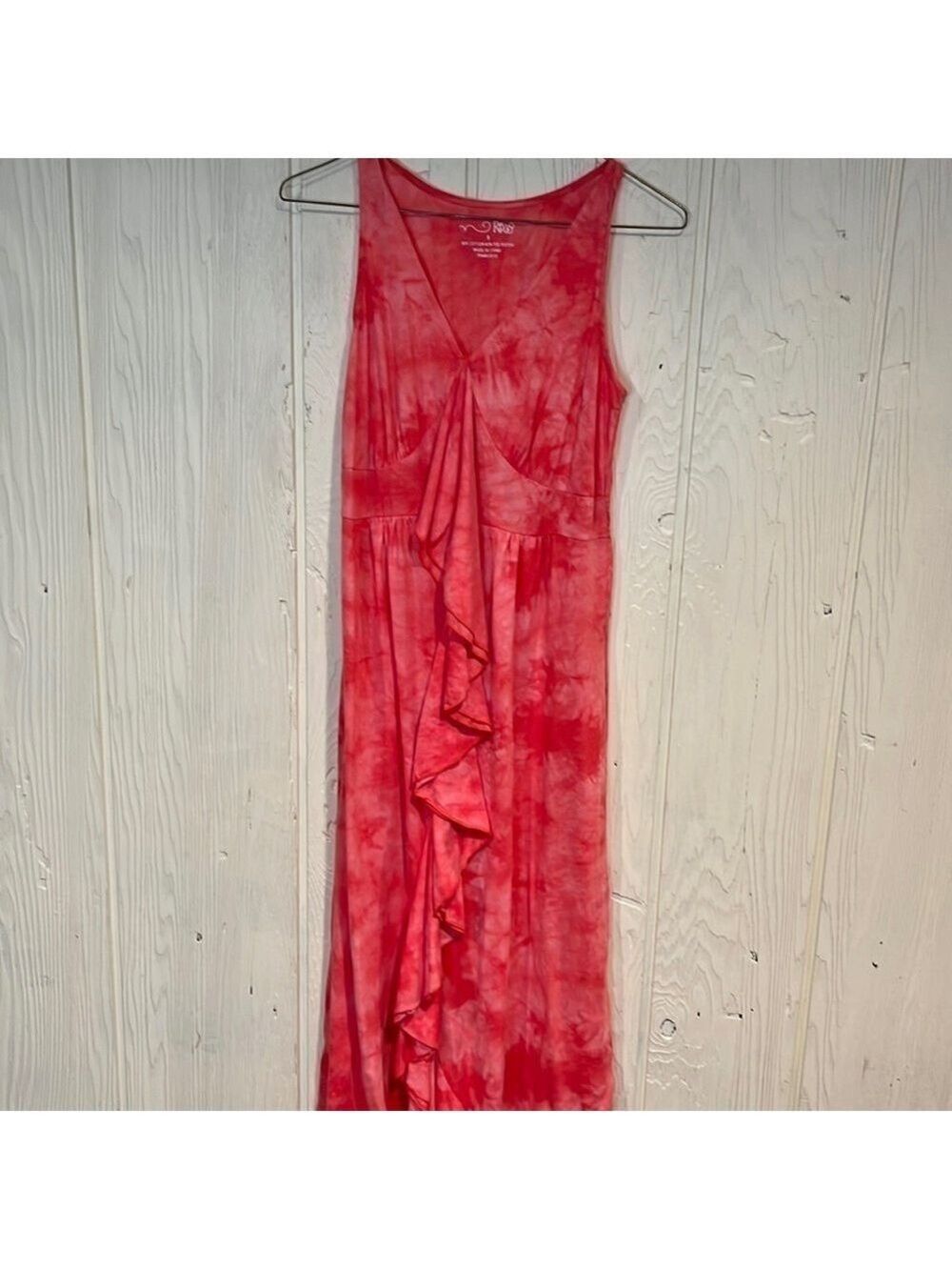 RXB Tie Dye Maxi Dress Sleeveless Small